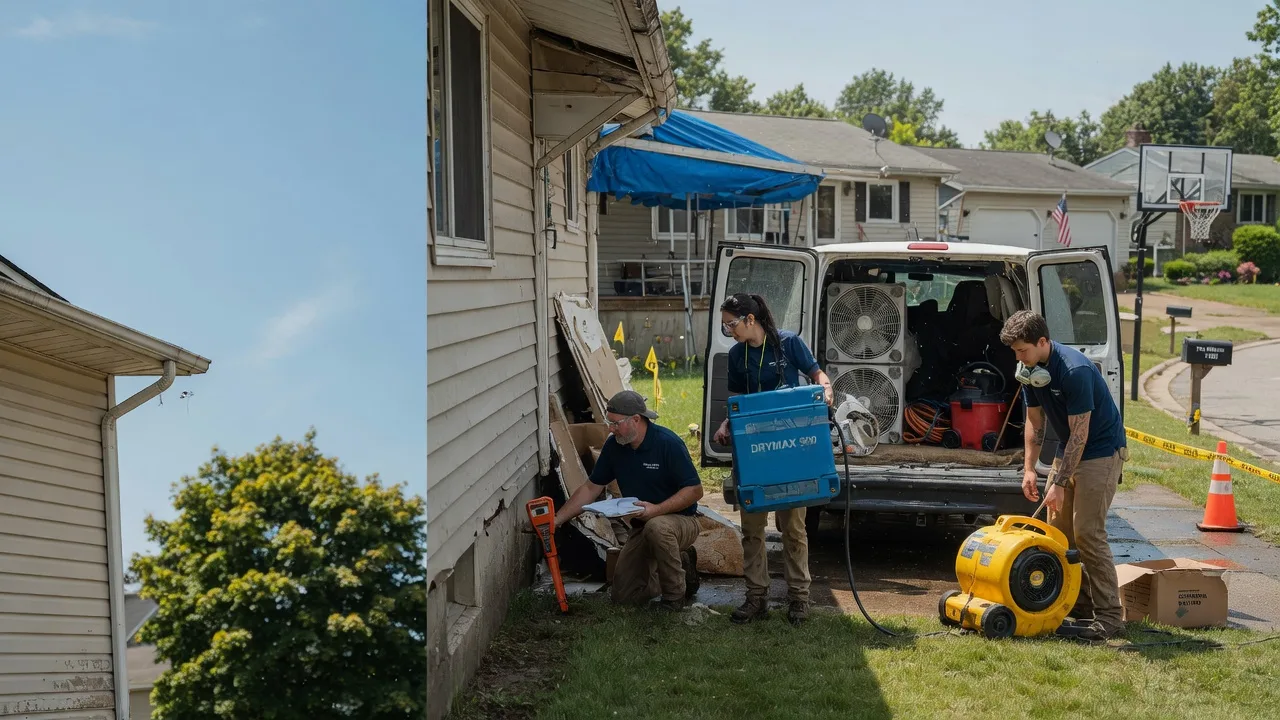 Ceiling Leak Cleanup in Parkers Lake, KY near me