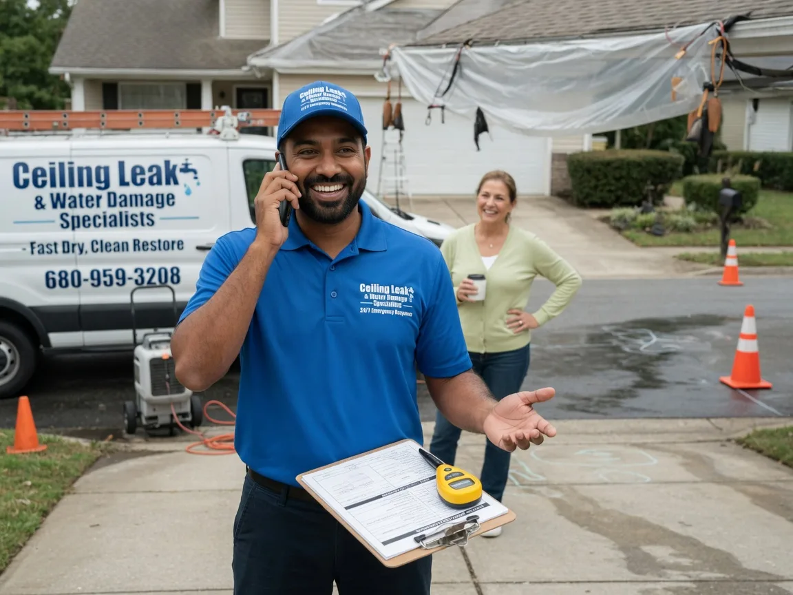 Ceiling Leak Cleanup Parkers Lake, KY FAQs
